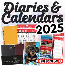 New Diaries & Calendars For 2025 - Click Here